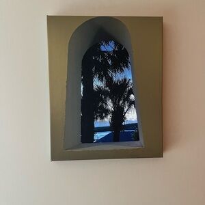 View through a Window Canvas Wall Art